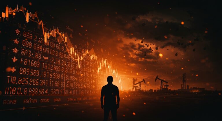 Mercado financiero y acciones de Wall Street afectadas por conflicto en Medio Oriente y alza del petróleo, impacto en inversión tech.