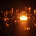 Herramienta descentralizada Wander explorando la small web, destacando la colaboración para proyectos web autoalojados y abiertos.