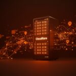 Visualización de computación en el borde con WASM y Zig en Cloudflare, destacando la infraestructura y ejecución eficiente en 300 edges para startups tech.