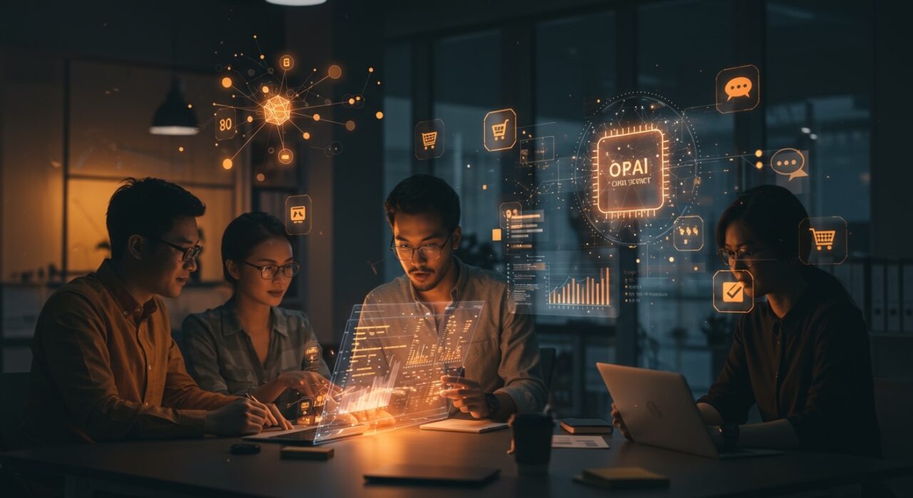 Wayfair usando inteligencia artificial de OpenAI para automatizar catálogo de productos y soporte técnico en ecommerce.