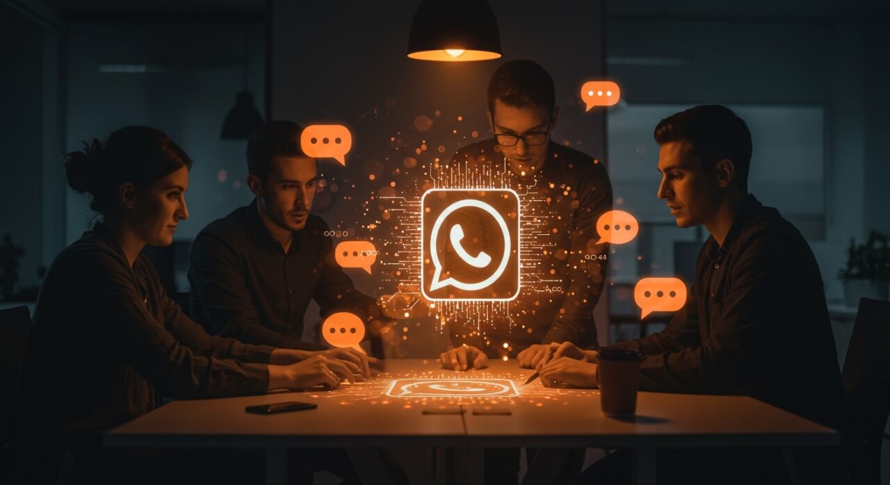 Automatización con IA en WhatsApp para startups tecnológicas en Latinoamérica, comunicación inteligente y soporte eficiente.
