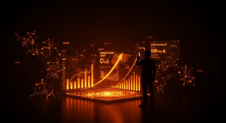 Plataforma de agentes IA empresarial Wonderful con inversión de serie B de 150 millones y valuación de 2 mil millones de dólares, mostrando crecimiento y financiación startup tech.