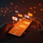 Interfaz de XChat en iOS mostrando mensajería segura y privada con cifrado end-to-end, destacando innovación y privacidad digital en la aplicación de mensajería X.