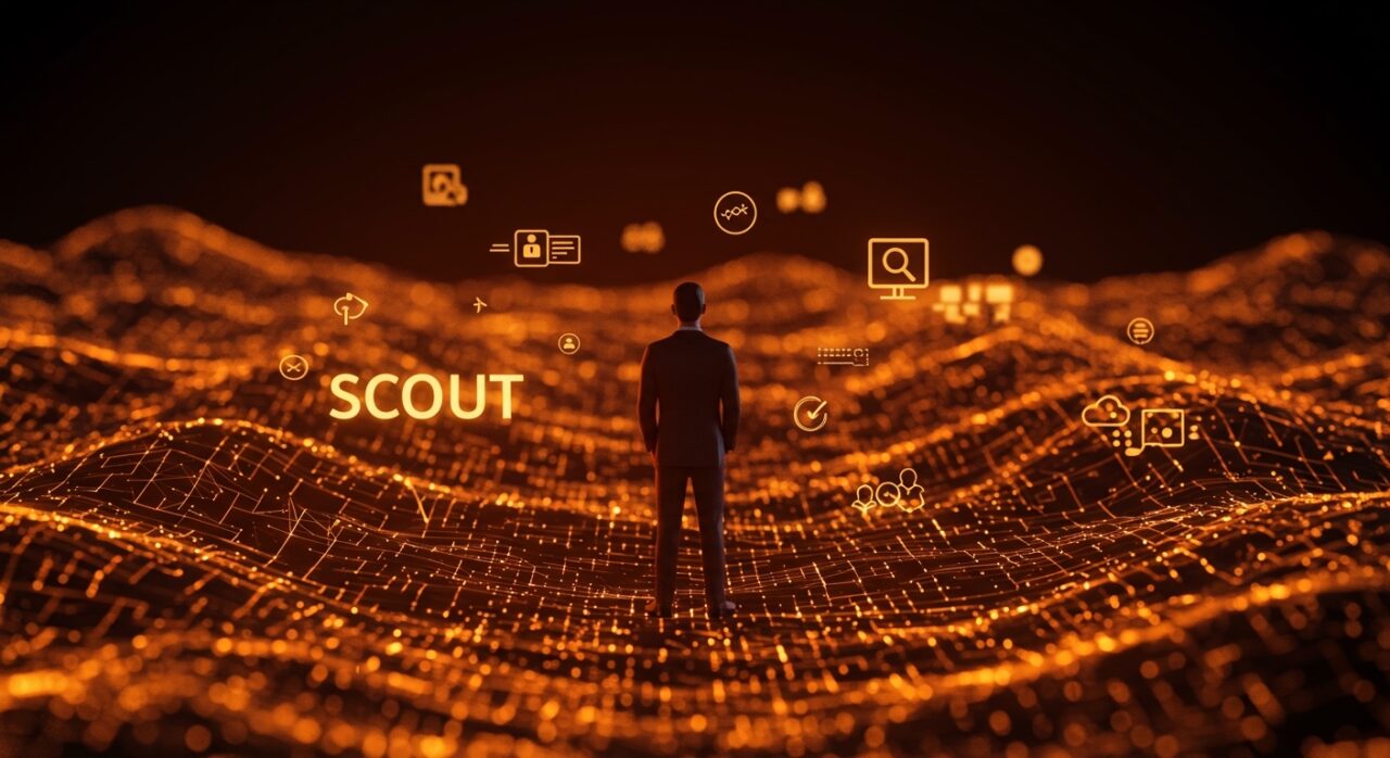 Jim Lanzone CEO de Yahoo presentando Yahoo Scout, motor de búsqueda con IA que impulsa beneficios para publishers y founders en el ecosistema digital.