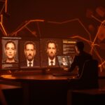 YouTube detecta deepfakes de políticos y periodistas con IA, mostrando análisis digital y protección de identidad en tecnología avanzada.