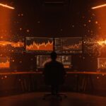 Imagen editorial que representa el cierre de la startup Yupp.ai tras una ronda de financiamiento fallida con fondos de a16z y Chris Dixon, destacando desafíos en startups de inteligencia artificial en LATAM.