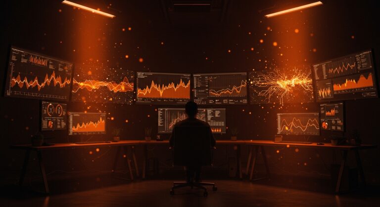 Imagen editorial que representa el cierre de la startup Yupp.ai tras una ronda de financiamiento fallida con fondos de a16z y Chris Dixon, destacando desafíos en startups de inteligencia artificial en LATAM.