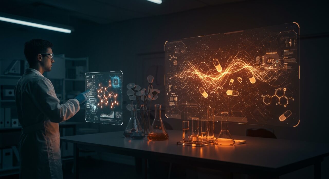 Innovación en descubrimiento de fármacos con IA y financiamiento de startups biotecnológicas de 10x Science.