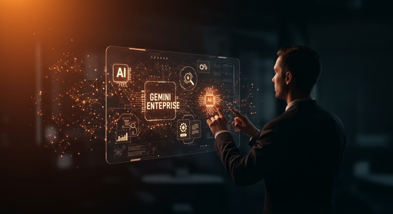 Integración de inteligencia artificial y automatización no-code en Gemini Enterprise para la transformación digital empresarial en LATAM.