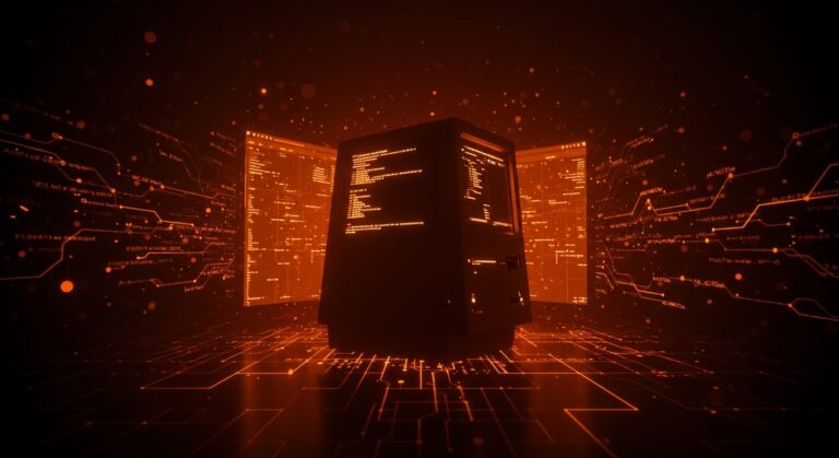 Emulación avanzada de Mac OS 68K en Linux sin ROM usando Advanced Mac Substitute, demostrando reimplementación de software legacy y retrocomputación.