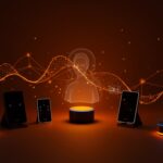 Dispositivos inteligentes Alexa+ con IA generativa en España, compatibles para clientes Prime, ilustrando automatización y asistentes de voz avanzados.