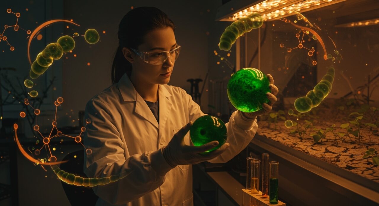 Startup AlgaNova de Tarragona innovando con microalgas y bioestimulantes agrícolas para combatir la sequía y el estrés hídrico en plantas.