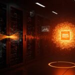 Modelo IA Alibaba Qwen3.6-27B representado como red neuronal densa en un entorno futurista, simbolizando su superioridad y eficiencia en el ecosistema startup de IA.
