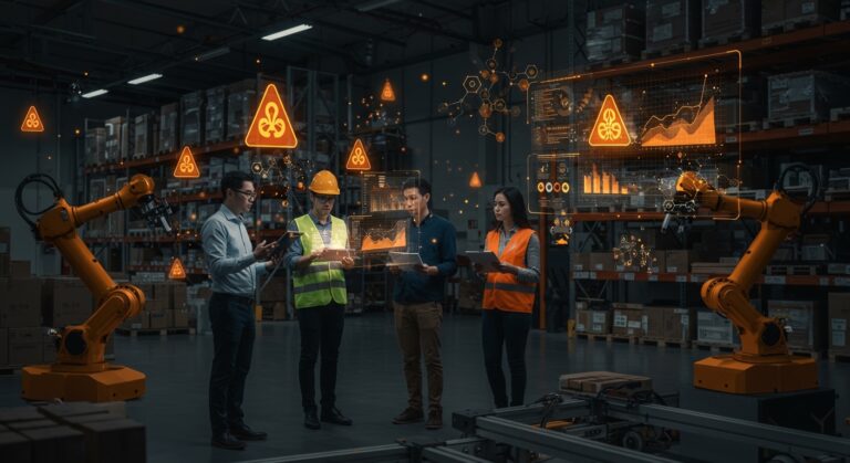 Riesgo de lesiones en empleados de almacén: fundadores de startups analizan seguridad laboral y automatización en entornos logísticos.