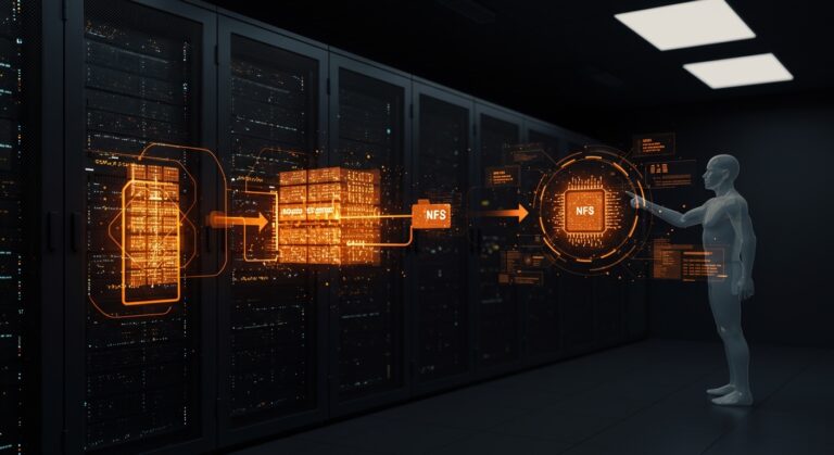 Almacenamiento nativo Amazon S3 Files para agentes de IA con integración NFS y solución a object-file split en infraestructura cloud.