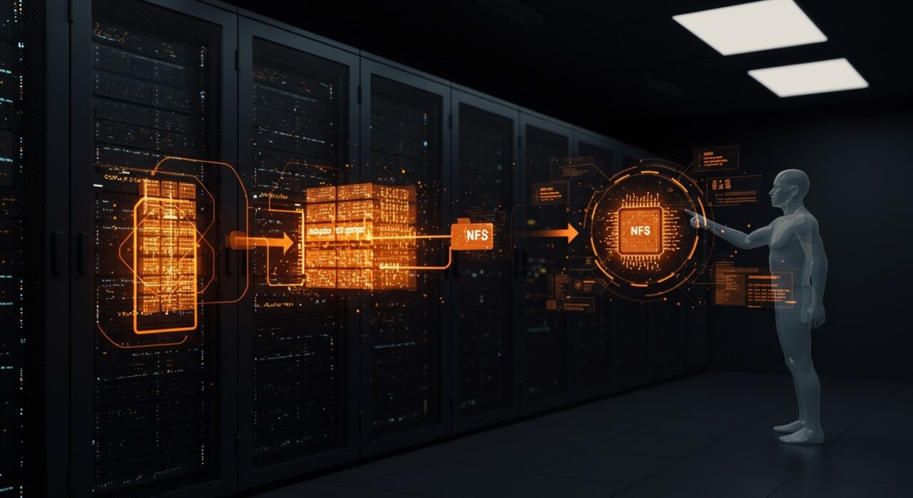 Almacenamiento nativo Amazon S3 Files para agentes de IA con integración NFS y solución a object-file split en infraestructura cloud.
