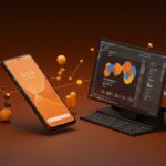 Comparativa visual entre Android 16 modo escritorio nativo y Samsung DeX resaltando productividad móvil para founders en Ecosistema Android.