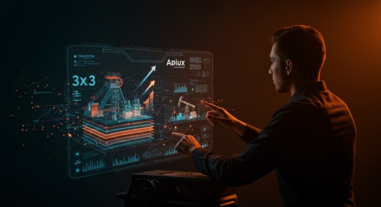 Apiux adquiere BackSpace para expandirse en minería y energía, simbolizando transformación digital y estrategia de crecimiento en startups tech de LATAM.