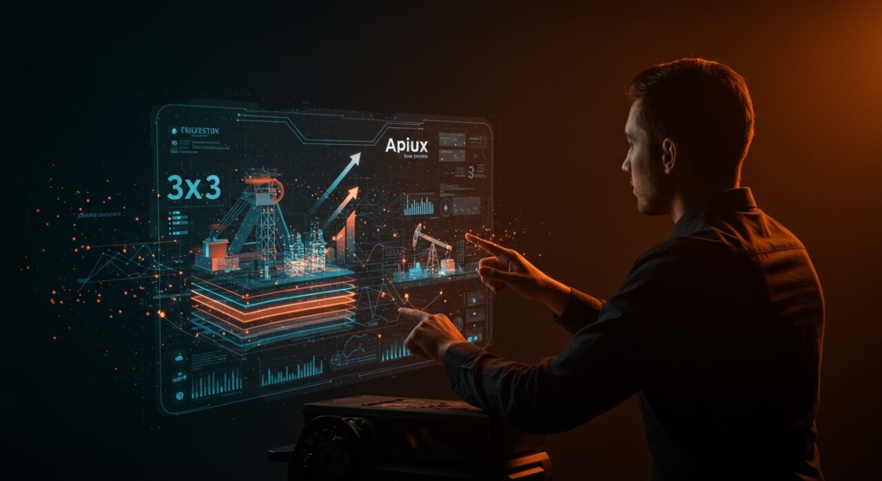 Apiux adquiere BackSpace para expandirse en minería y energía, simbolizando transformación digital y estrategia de crecimiento en startups tech de LATAM.