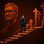 John Ternus as nuevo CEO de Apple ascendiendo, representando la sucesión tecnológica y liderazgo en startups en 2026.