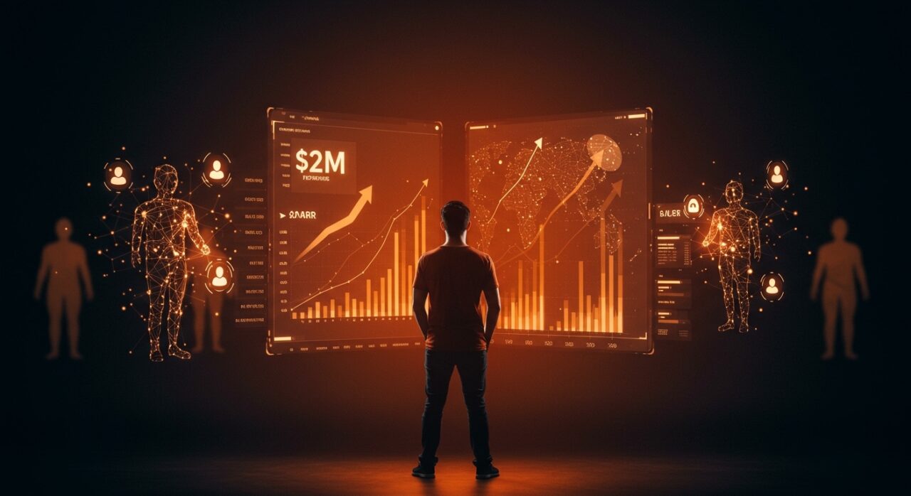 Fundador de startup hispana exitoso usando IA para escalar y optimizar contratación en Artisan, alcanzando $2M en ARR.