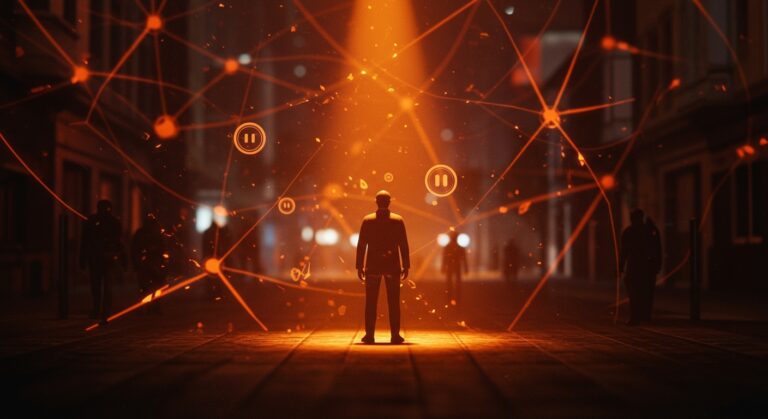 Ataque a Sam Altman en San Francisco simbolizando la tensión del doomerismo de IA y el debate sobre el riesgo existencial en inteligencia artificial.