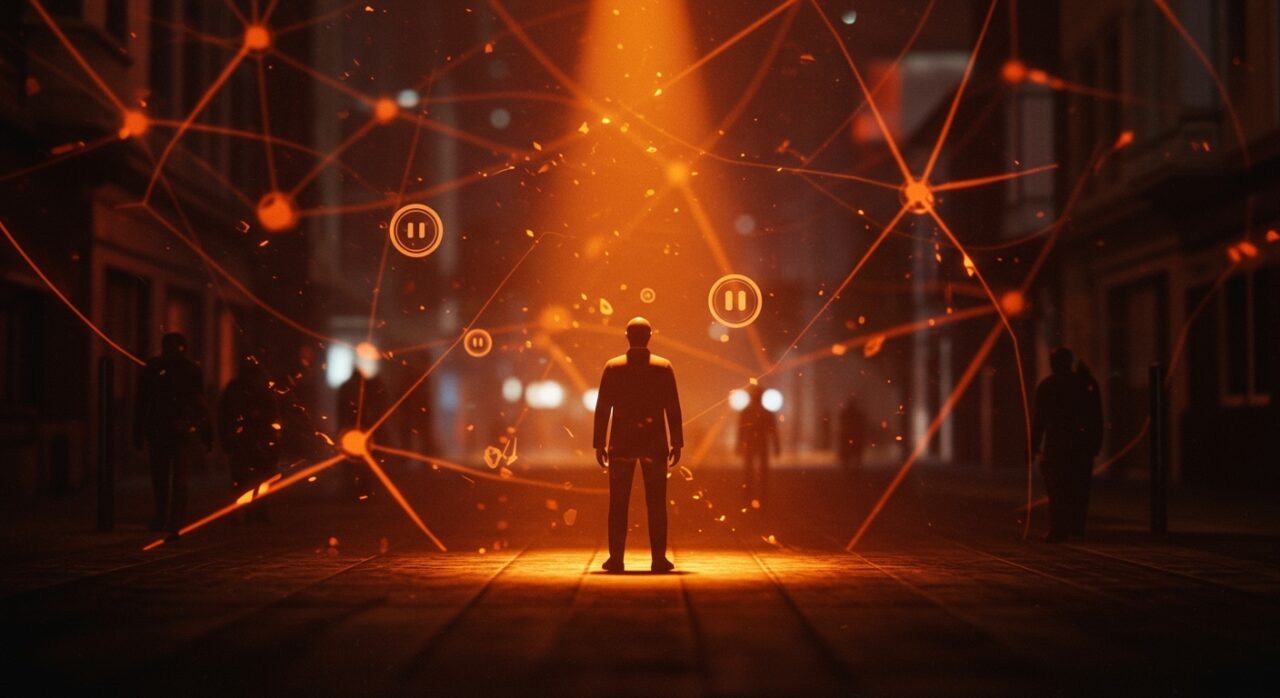 Ataque a Sam Altman en San Francisco simbolizando la tensión del doomerismo de IA y el debate sobre el riesgo existencial en inteligencia artificial.