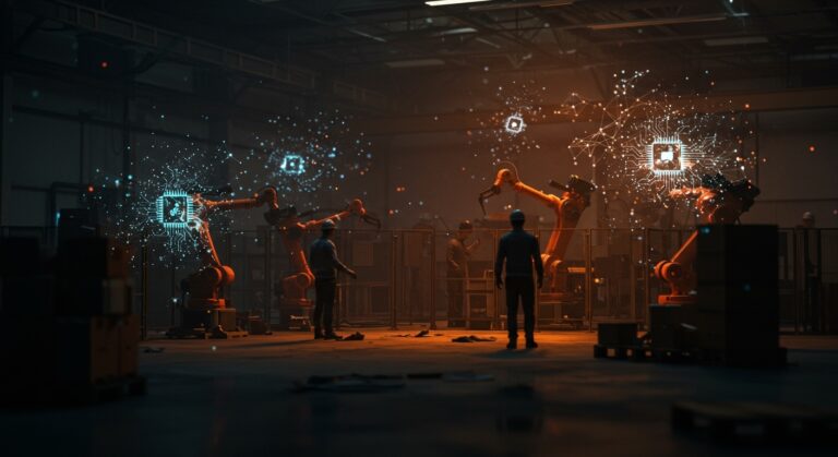 Automatización e inteligencia artificial causan pérdida de más de 10,000 empleos en maquiladoras de Tamaulipas en 2026, mostrando impacto en empleo y manufactura.