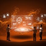 Automatización y empleo en México 2026 con emprendedores usando inteligencia artificial y transformación laboral en startups tech.