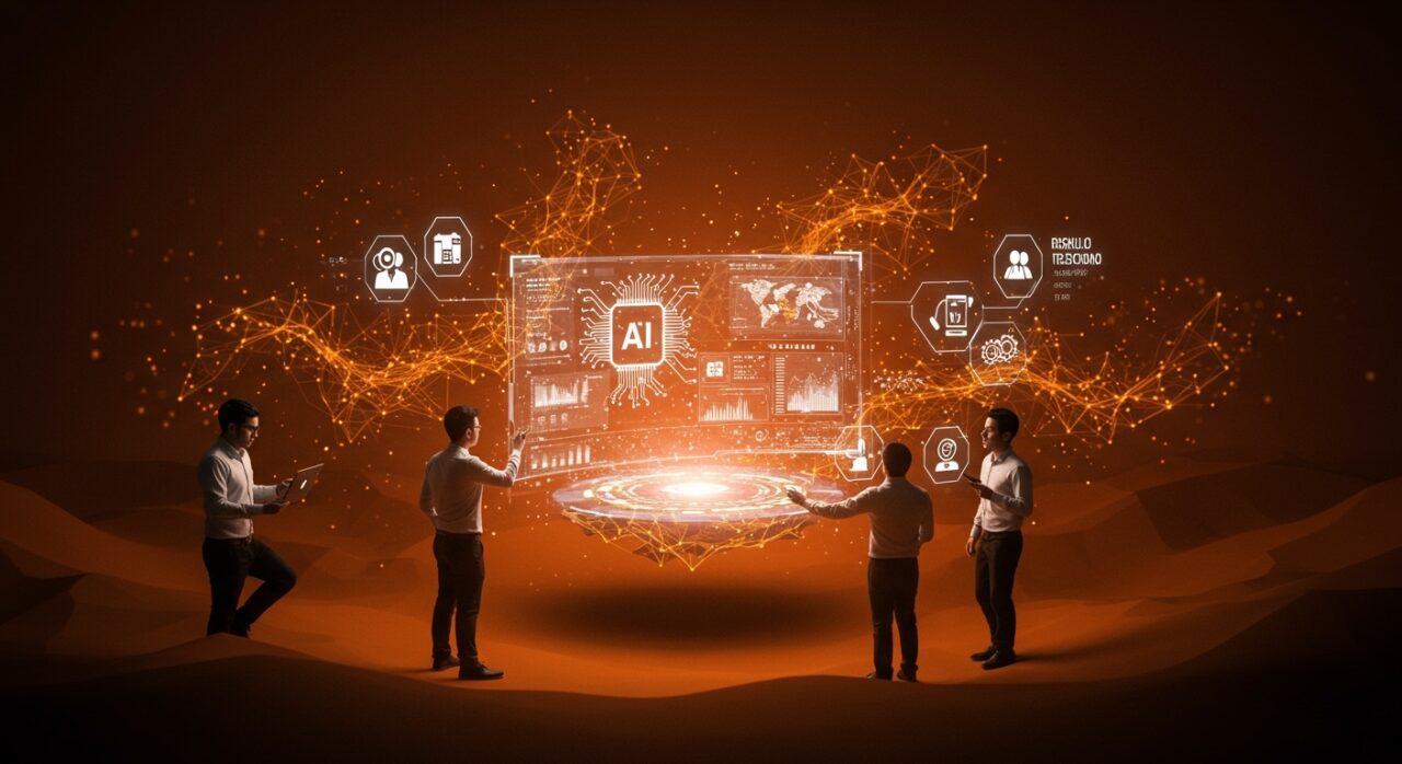 Automatización y empleo en México 2026 con emprendedores usando inteligencia artificial y transformación laboral en startups tech.