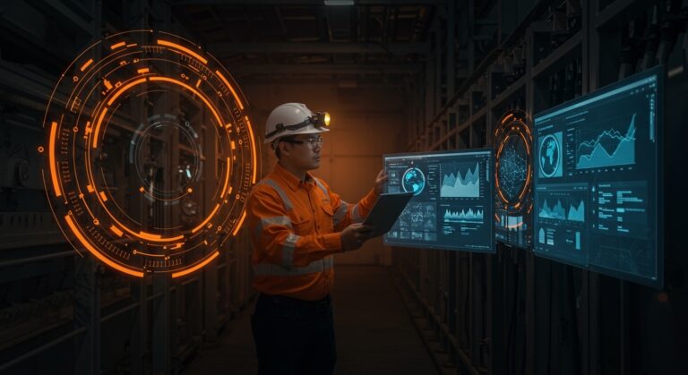 Automatización y gestión eficiente del agua en minería sostenible en Compañía Minera Poderosa con tecnología avanzada y ecoeficiencia.