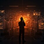 Automatización e inteligencia artificial en la industria manufacturera de México representando riesgo en la competitividad industrial en Latinoamérica.