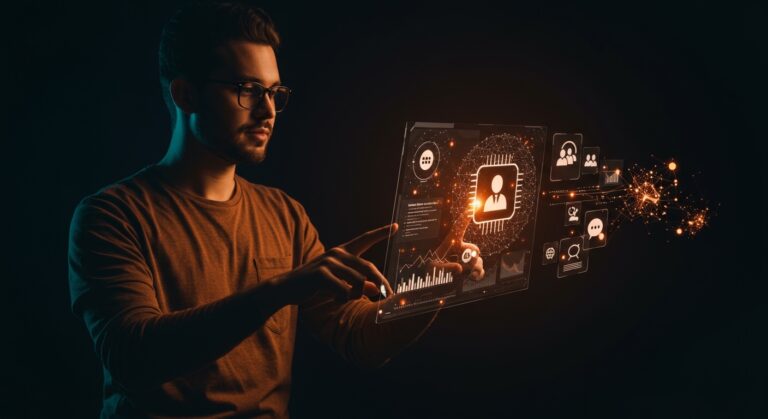 Automatización con IA para atención al cliente híbrida mejorando la satisfacción en startups de LATAM y España.