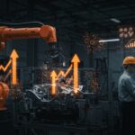 Automatización y robótica en la industria automotriz con enfoque en inversión tecnológica y startups industriales en España y México.