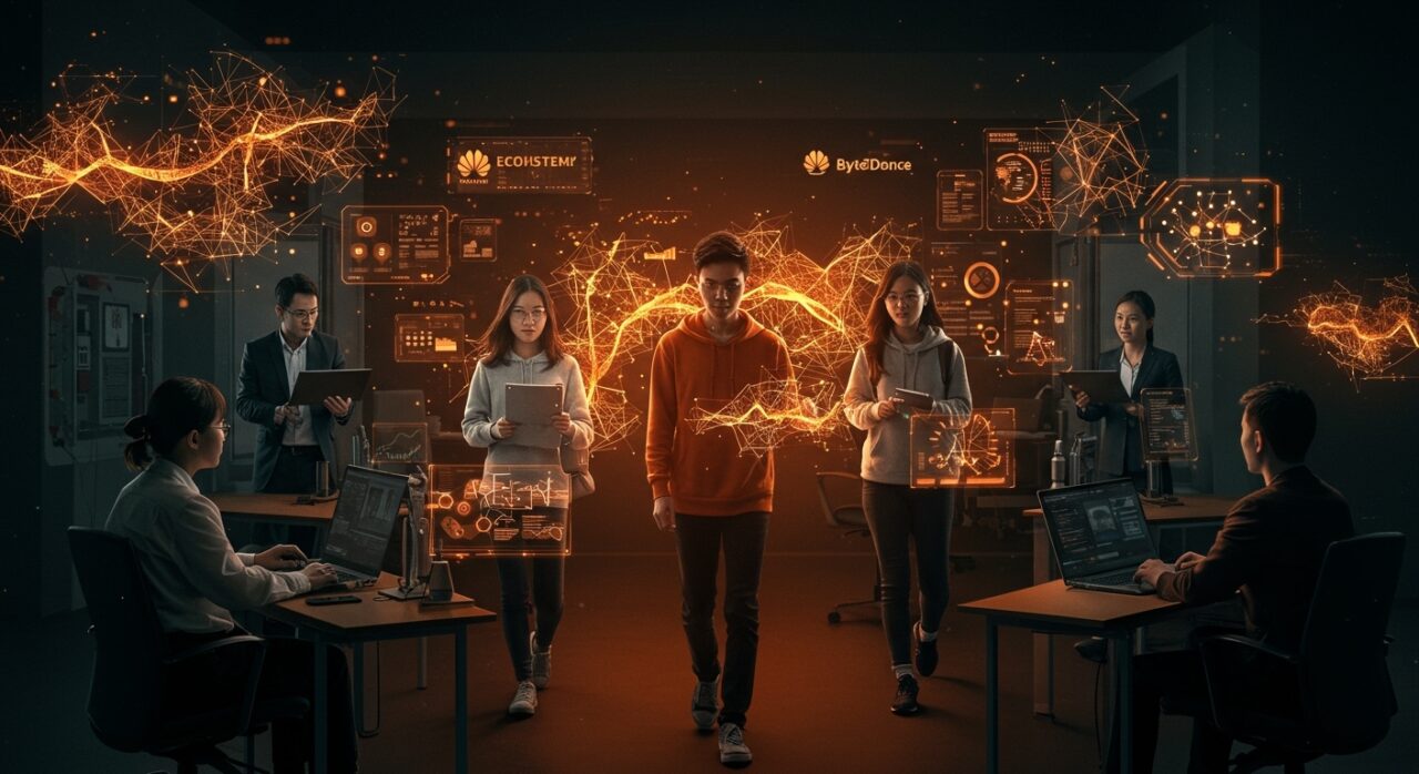 Reclutamiento de talento tecnológico en instituciones chinas por grandes empresas de IA, redefiniendo el mercado laboral tech global.