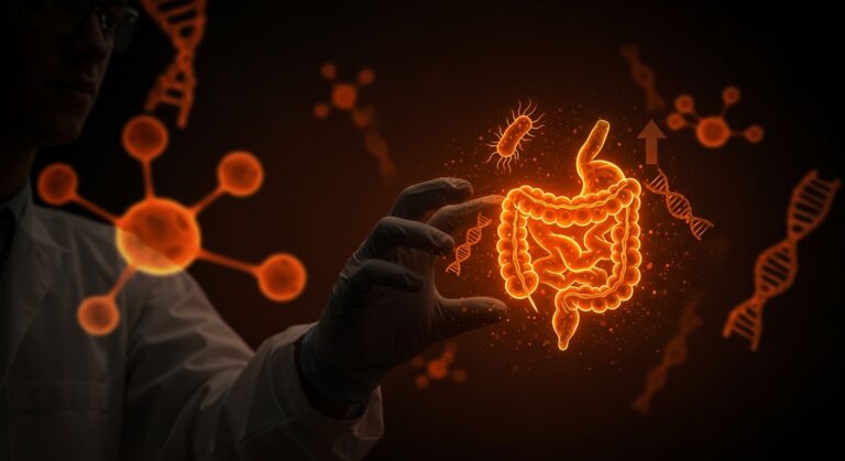 Innovación en biotecnología con probióticos Roseburia para mejorar la microbiota intestinal y la fuerza muscular contra el envejecimiento.