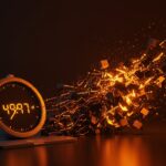 Ilustración del bug en macOS que causa fallo total de red a los 49.7 días por overflow TCP y agotamiento de puertos efímeros en infraestructura de servidores.