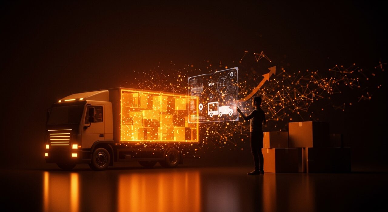 Tecnología de inteligencia artificial en mudanzas revolucionando la logística con automatización y escalabilidad, innovadora startup madrileña ByME Moving.