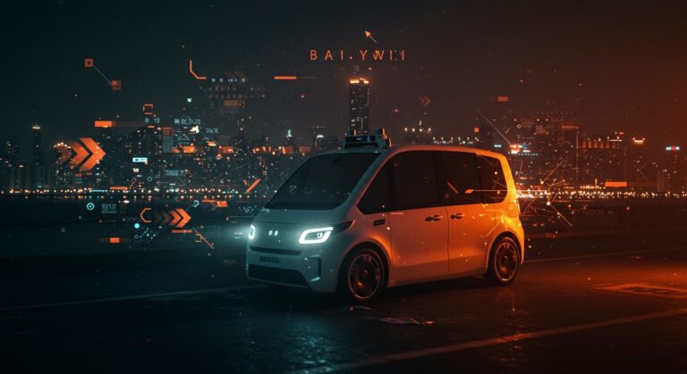 Fallo tecnológico en robotaxis de Baidu en Wuhan reflejando desafíos en IA aplicada y movilidad autónoma en tecnología china.