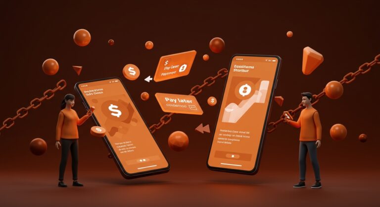 Pagos diferidos en fintech P2P con Cash App, mostrando innovaciones y riesgos en el modelo de negocio para startups LATAM.