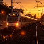 Tren Stadler de Cercanías Madrid avanzando en infraestructura ferroviaria urbana, destacando inversión y capacidad ampliada para movilidad pública.