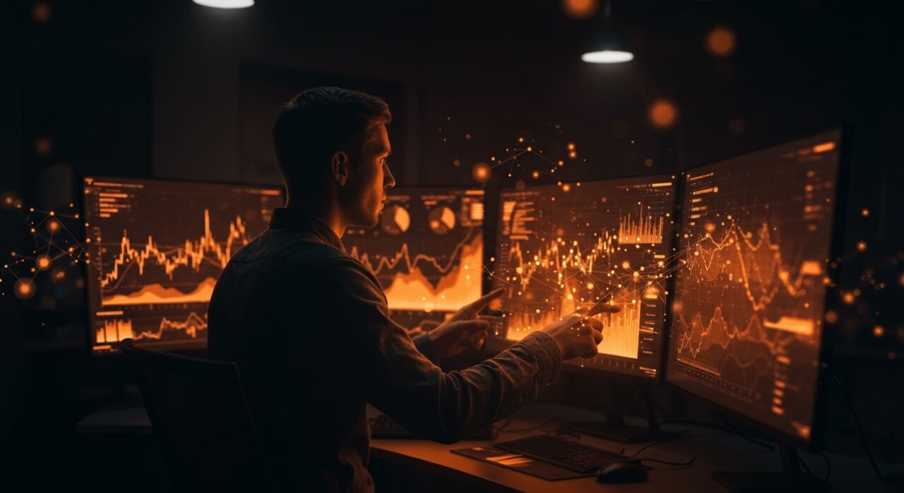 CFO fraccional usando herramientas de inteligencia artificial para la gestión financiera automatizada en startups tecnológicas.