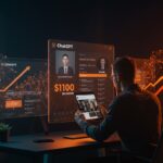 Evaluación del nuevo plan de suscripción ChatGPT $100 con interfaz digital y metáforas visuales sobre crecimiento SaaS y estrategias de pricing.