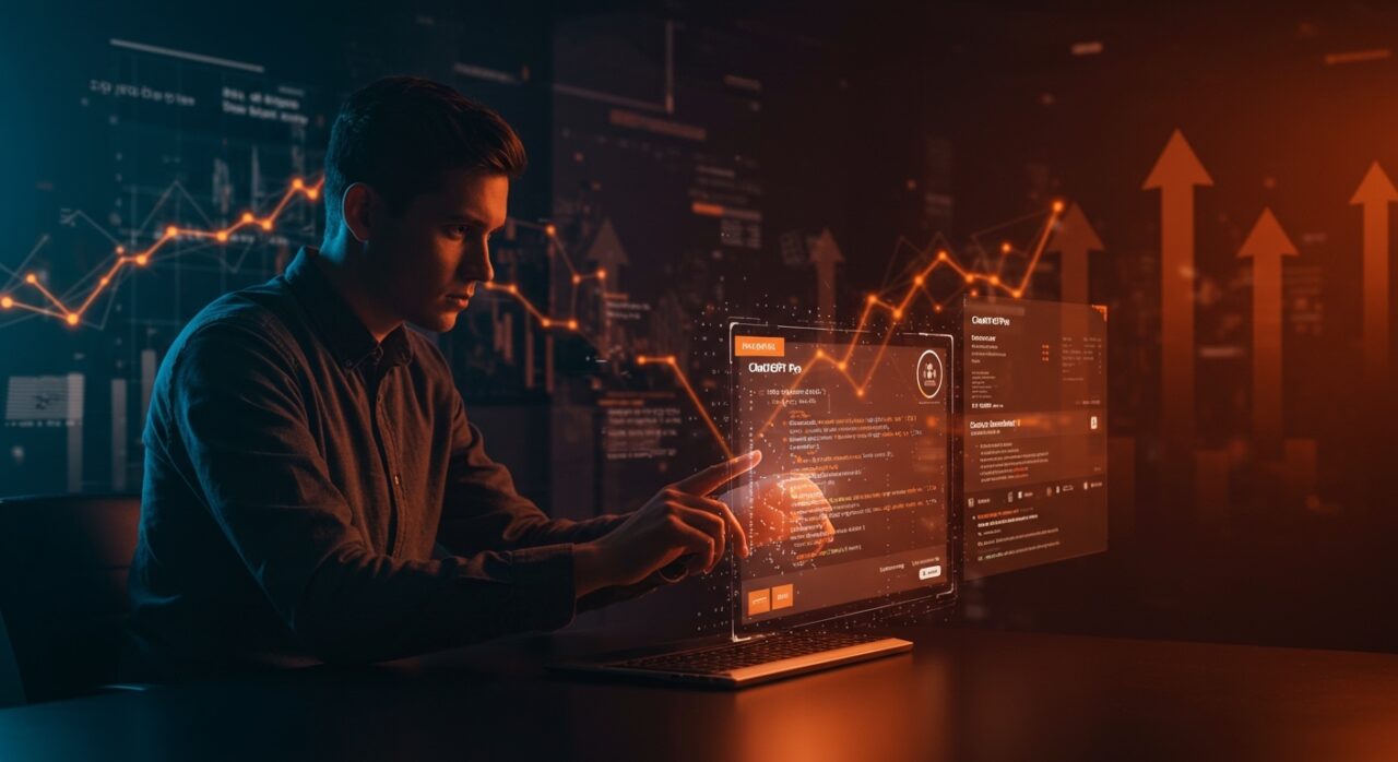 Imagen destacada sobre ChatGPT Pro y suscripción de $100 con enfoque en herramientas AI para startups y comparación con Claude Code Anthropic.