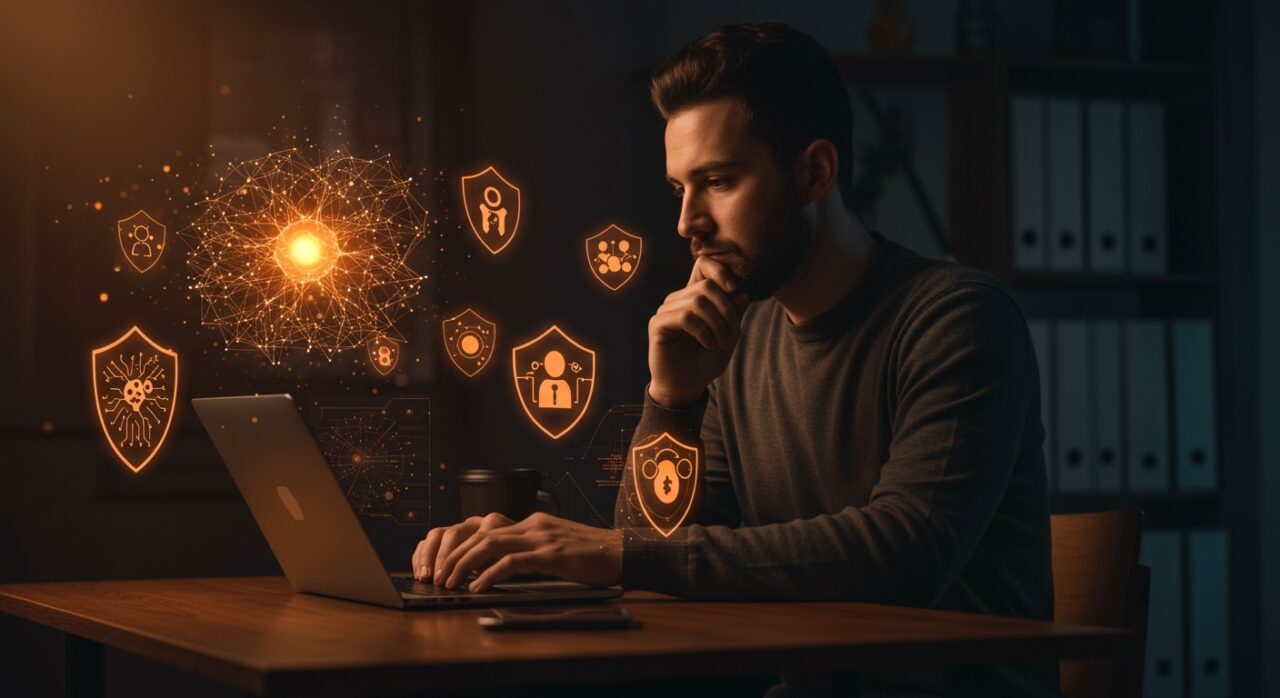 Imagen editorial destacada del Child Safety Blueprint de OpenAI que representa IA responsable y protección digital para menores en el ecosistema startup.