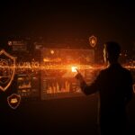 CTO usando inteligencia artificial para prevenir errores humanos en ciberseguridad SaaS con tecnología innovadora de Pribait.