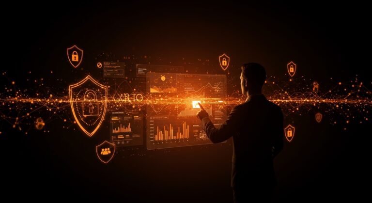 CTO usando inteligencia artificial para prevenir errores humanos en ciberseguridad SaaS con tecnología innovadora de Pribait.