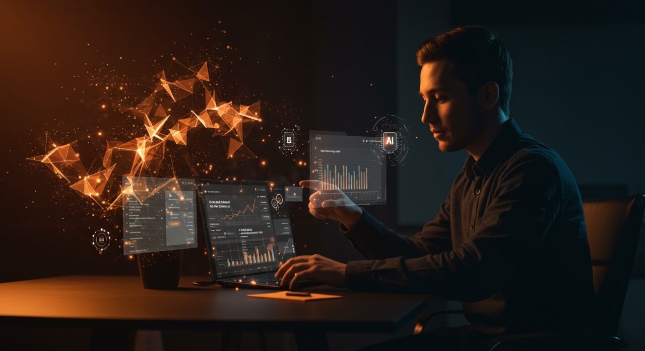 Integración de Claude AI en Microsoft Office mostrando automatización y productividad en startups con herramientas IA.