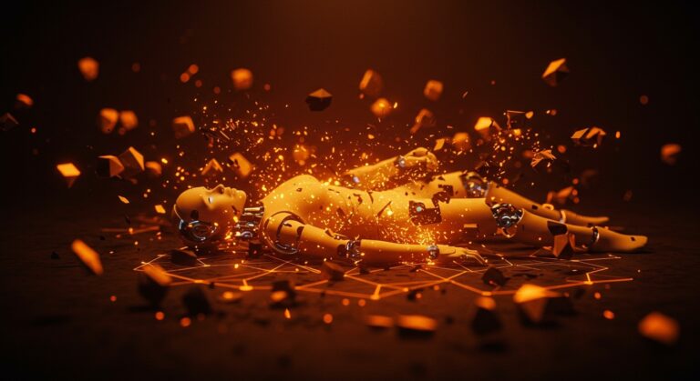 Fallo generalizado del chatbot IA Claude de Anthropic, ilustrando el outage y el impacto en servicios de inteligencia artificial para startups.