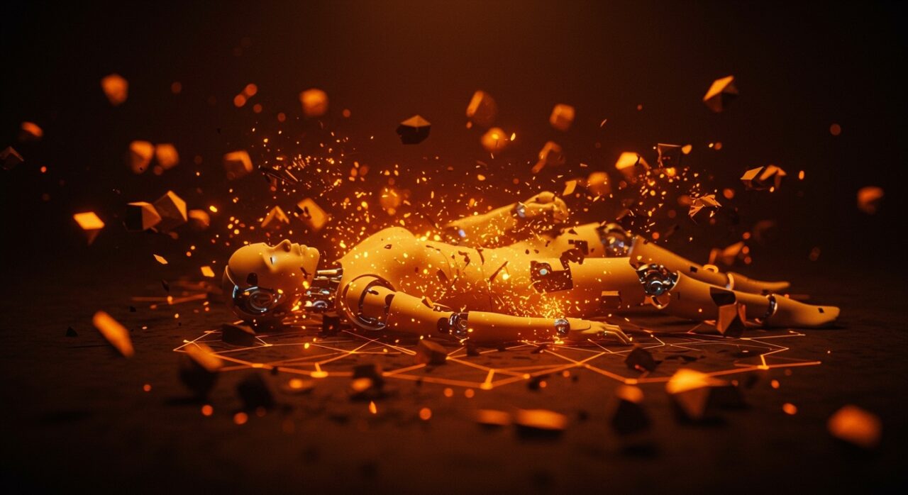 Fallo generalizado del chatbot IA Claude de Anthropic, ilustrando el outage y el impacto en servicios de inteligencia artificial para startups.